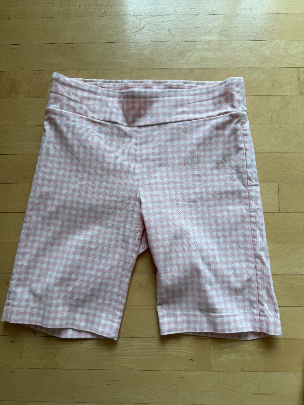 J. McLaughlin Masie gingham check 9" Bermuda shorts, 8, CB2637 - Picture 4 of 7
